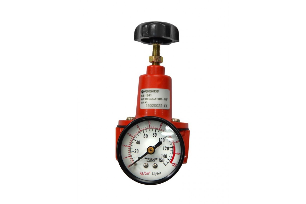 Регулятор тиску з індикатором для пневмосистем 3/8'' FORSAGE F-SB-1231