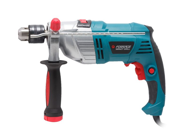 Дриль ударний електричний, 220V, 800W, 2700 об/хв, патрон 1-13мм Forsage electro ID16-800RE
