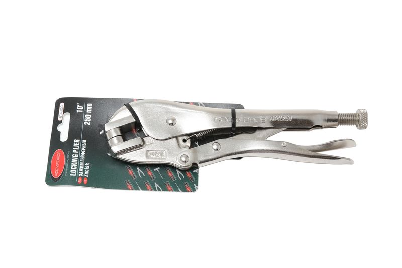 Затискач гейферний спеціальний з  quot;точковим quot; 10 quot;-250мм ROCKFORCE RF-614L250