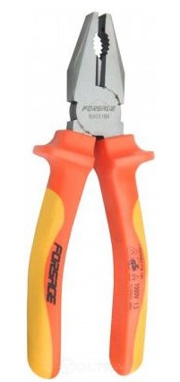 Плоскогубці діелектричні (1000V) 200мм Forsage F-6903200