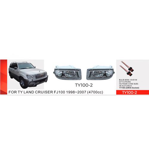 Фари дод. модель Toyota LC FJ100 1998-2007/TY-100-2/9006-12V51W