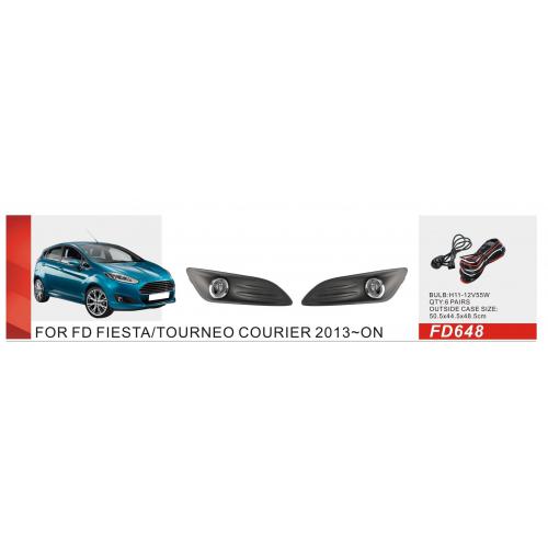 Фари дод. модель Ford Fiesta 2013-17/FD-648/H11-12V55W/eл.проводка