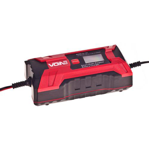 Зарядний пристрій VOIN VL-144 6 12V/0.8-4.0A/3-120AHR/LCD/Iмпульсний