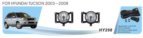 Фари дод. модель Hyundai Tucson/2003-08/HY-298/881-12V27W/ел.проводка