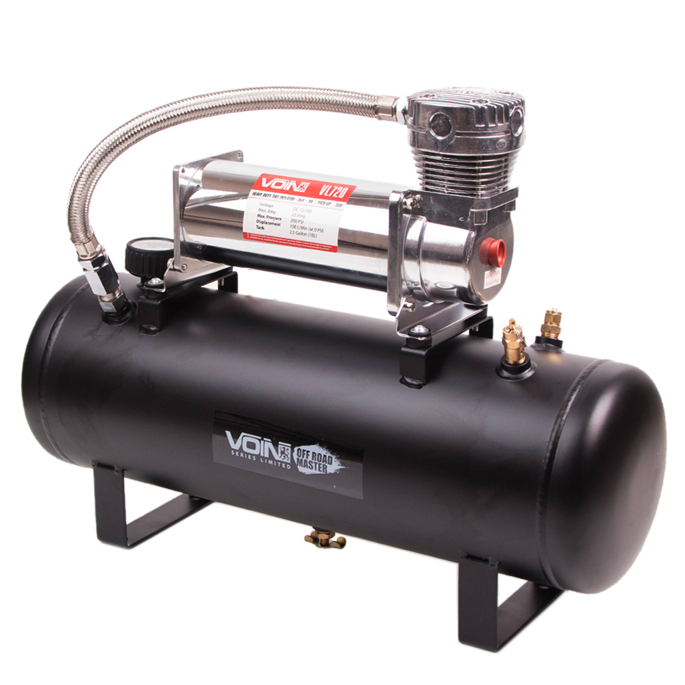 Компресор автомобільний quot;VOIN quot; VL-720 quot;OFF ROAD MASTER quot; 200psi/23A/100л/2.5GL