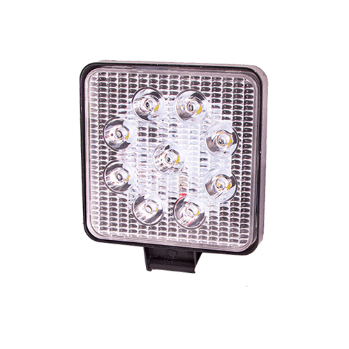Фара робочого світла WLP-27S1F2 FLOOD 9Led*3W /10-30V/27W/6000K