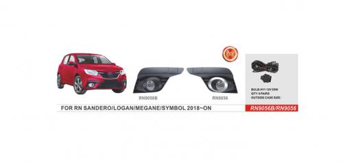 Фари дод. модель Renault Logan /Sandero 2017-/RN-9056/H11-12V55W/ел.проводка